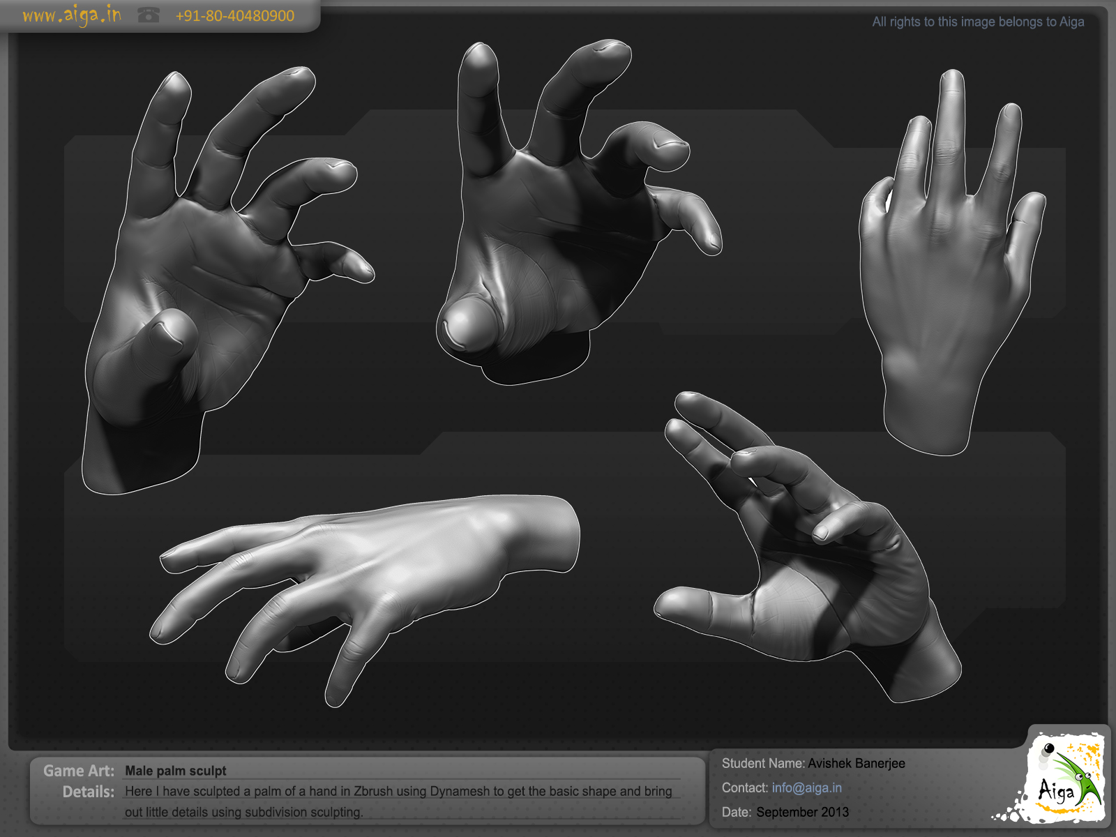 Avishek Banerjee 3D modelling/sculpting blog