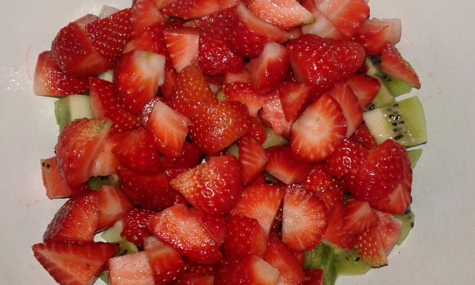 Busy mum's notes Italian style fruit salad (Macedonia di frutta)