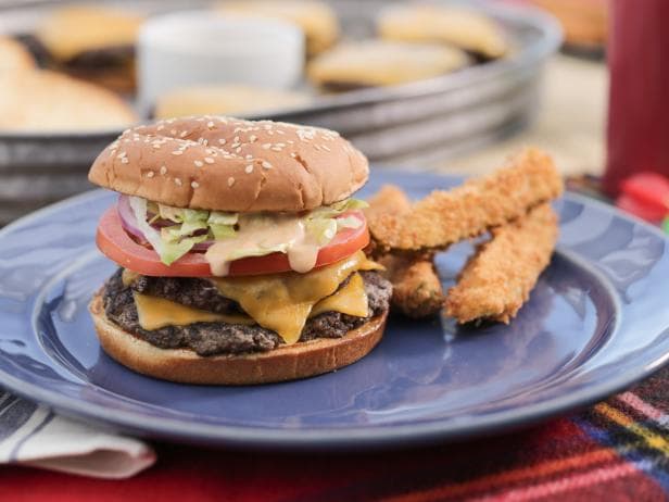 Classic Cheese Burger Burger Recipes with Memorial Day