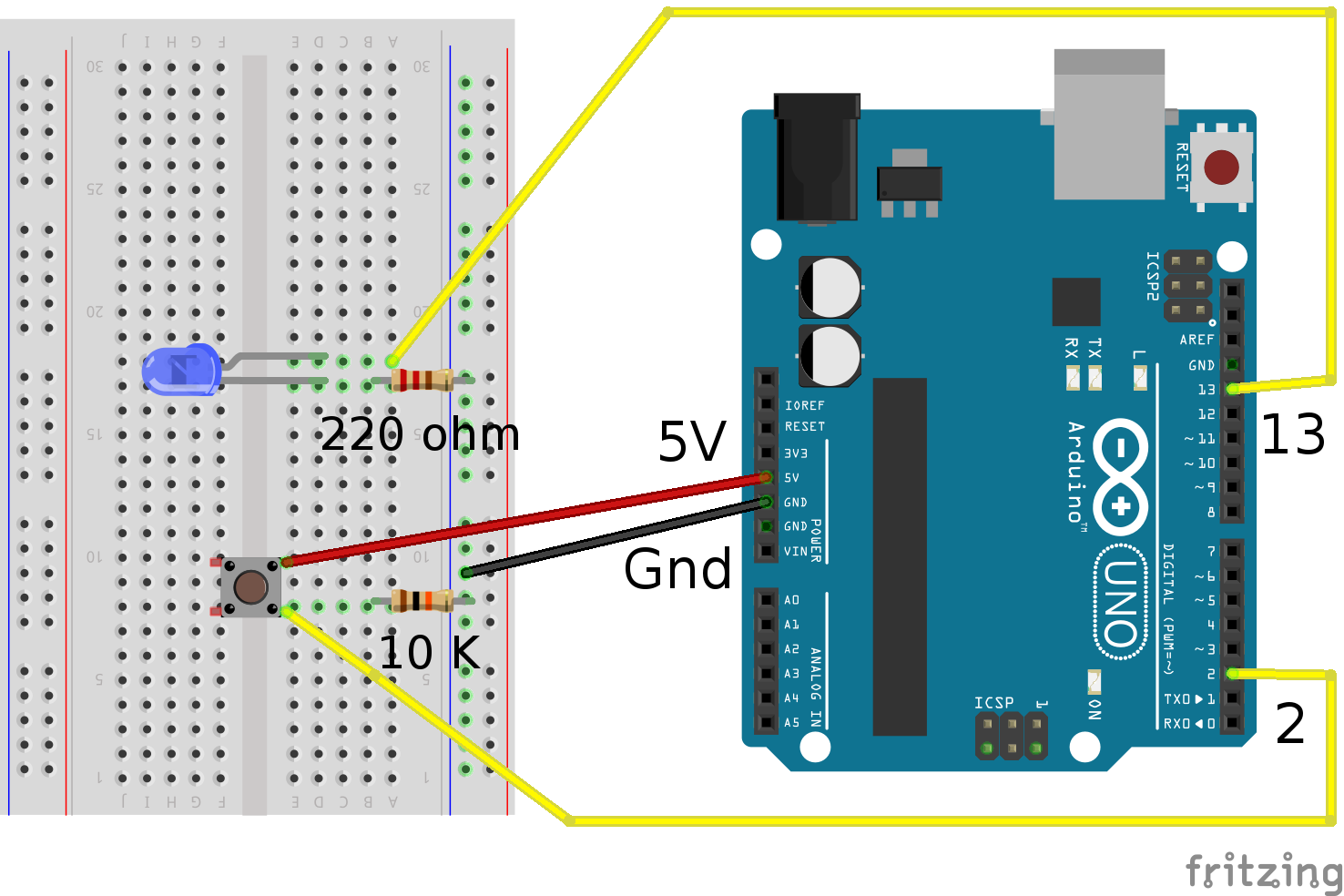 Let's Learn Switch bouncing and debouncing with Arduino