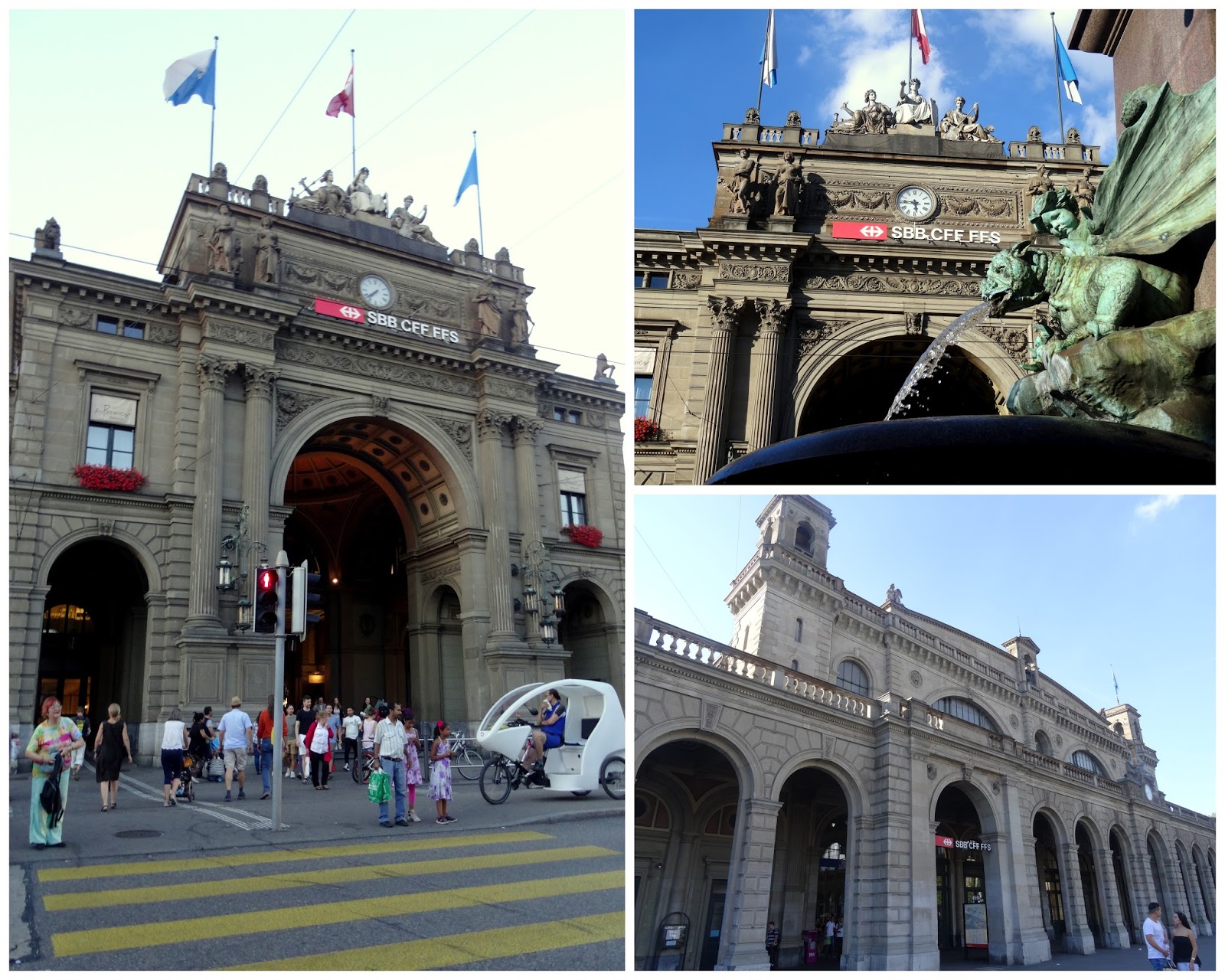 Zurich The Hauptbahnhof and the Locker Situation Travel and