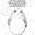 Flowers for Porg - Springtime Coloring Page