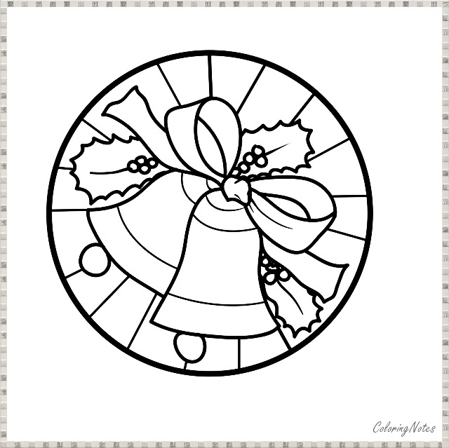 10 Funny Christmas Bells Coloring Pages Free Printable