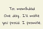 To mom & dad (۳º̩̩́_º̩̩̀)۳