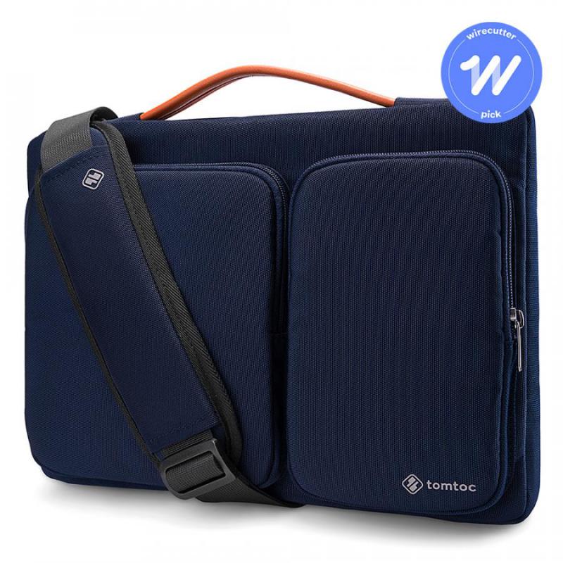 Cặp Chống Sốc TomToc (USA) A42-E02 Macbook Air/ Retina & Ultrabook 15 inch – Dark Blue