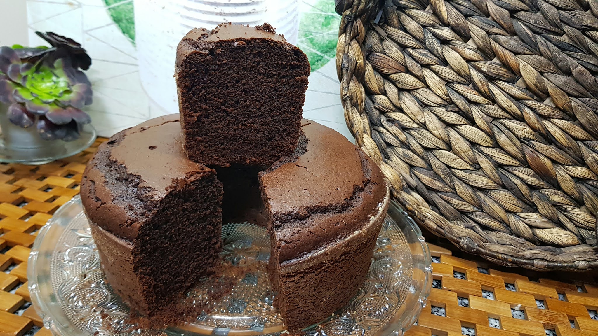 Bolo de chocolate simples Graça Truques & Dicas