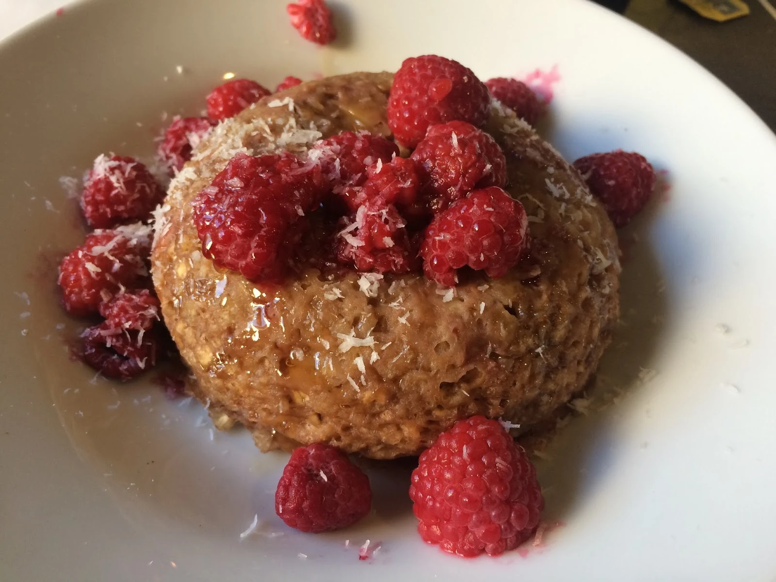 Mademoiselle-healthy: Bowl cake aux flocons d'avoine (micro onde)