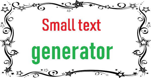 Small Letter Generator ~ Thankyou Letter