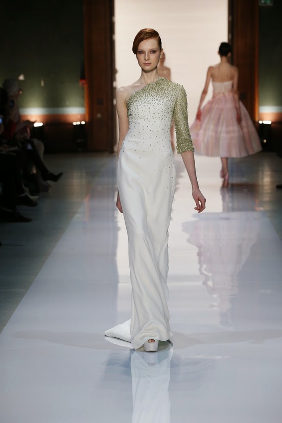 ANDREA JANKE Finest Accessories: GEORGES HOBEIKA Spring 2014 Couture