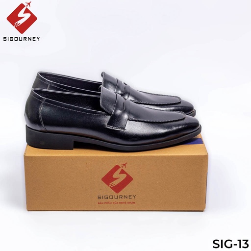 GIÀY LOAFER NAM DA BÒ CAO CẤP SIG-13