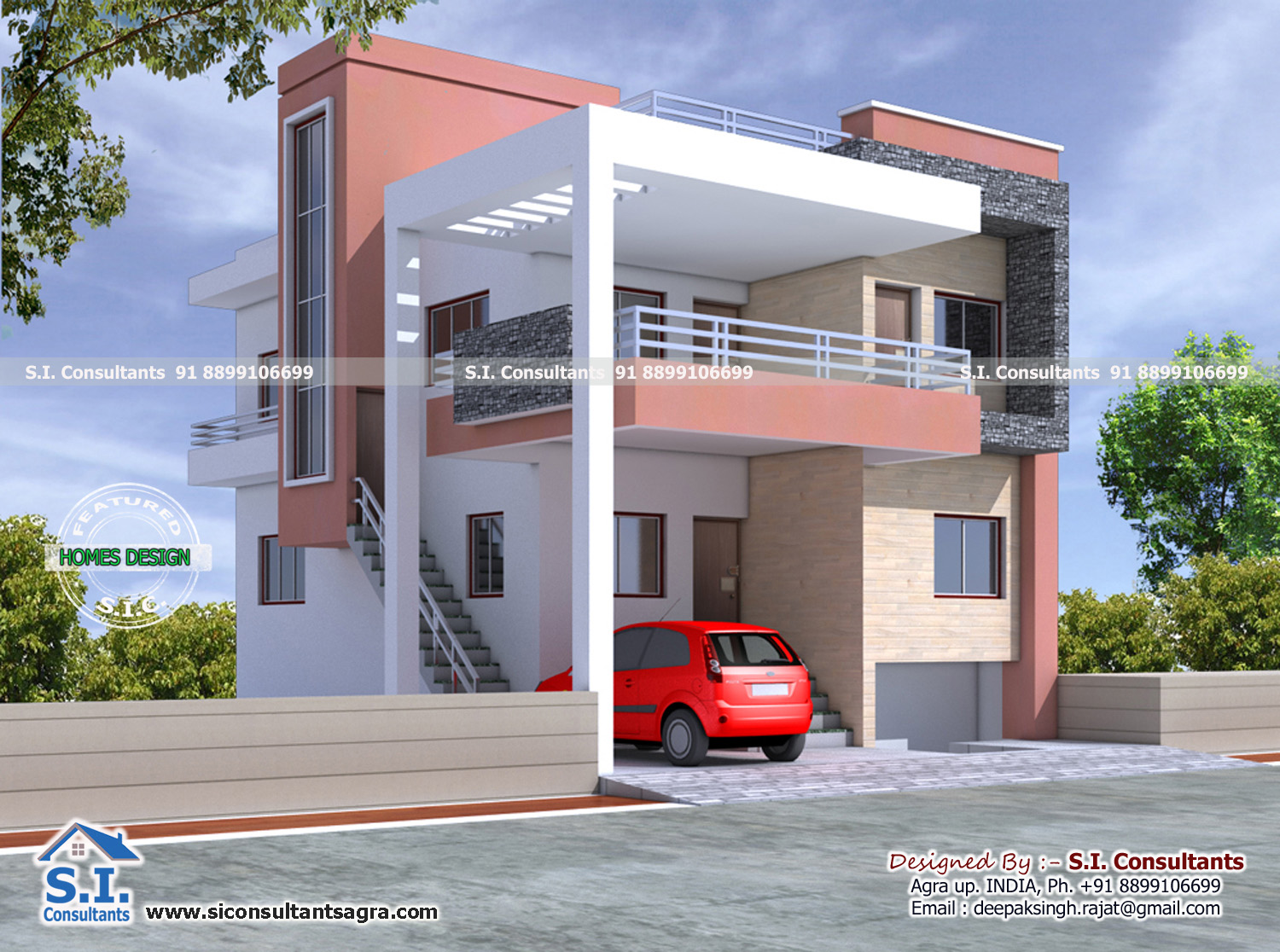 Indian house design  Kerala house design Duplex house design Model house  plan