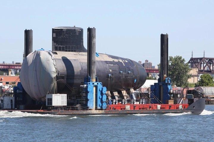 Asian Defence News: Hull of Virginia-class nuclear attack submarine SSN ...