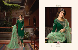 Fiona Kritika heavy Dupatta vol 18 salwar kameez