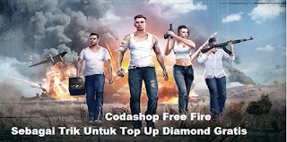 Codashop Free Fire Sebagai Trik Untuk Top Up Diamond Gratis