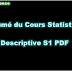 Résumé Du Cours Statistique Descriptive S1 PDF