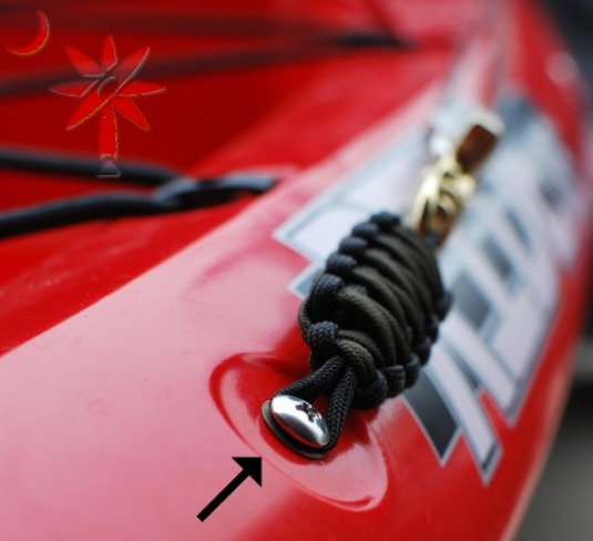 DIY No Drill Kayak Anchor Trolley Connection Points