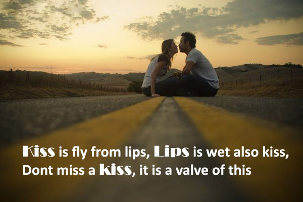 Cute kissing quotes with 10 beautiful pictures - Just for you