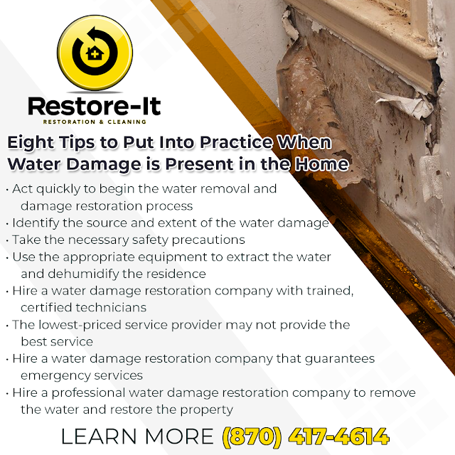 water damage restoration