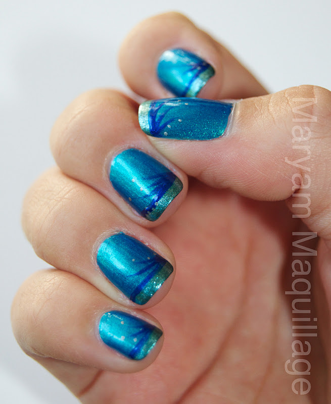 25 Turquoise & Teal Nails For A Fresh Look | Teal nail designs, Teal nails,  Turquoise nails