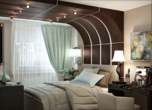 12 Contoh Desain  Plafon  Modern untuk  Kamar tidur Desain  