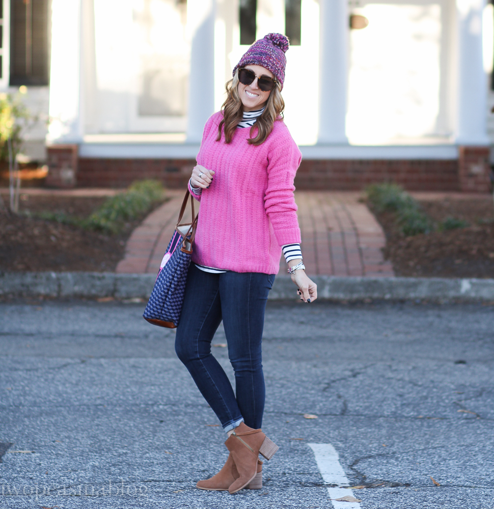 Two Peas in a Blog: Bright Pink to brighten up the Winter