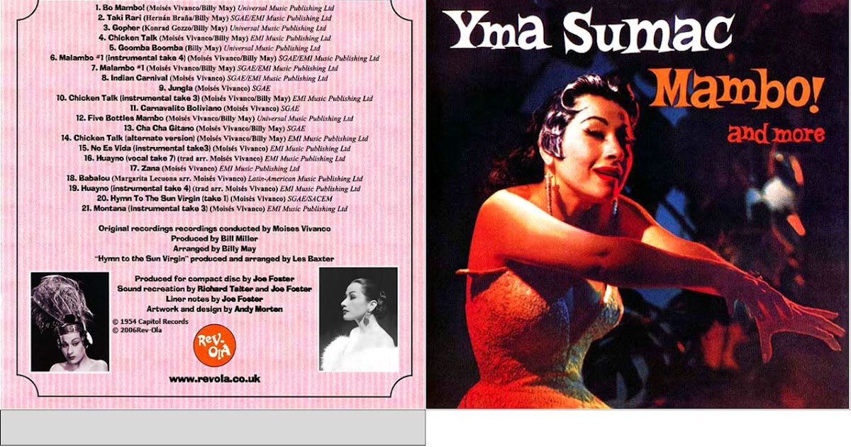 MUSICOLLECTION YMA SUMAC Mambo! And More 1954 2006