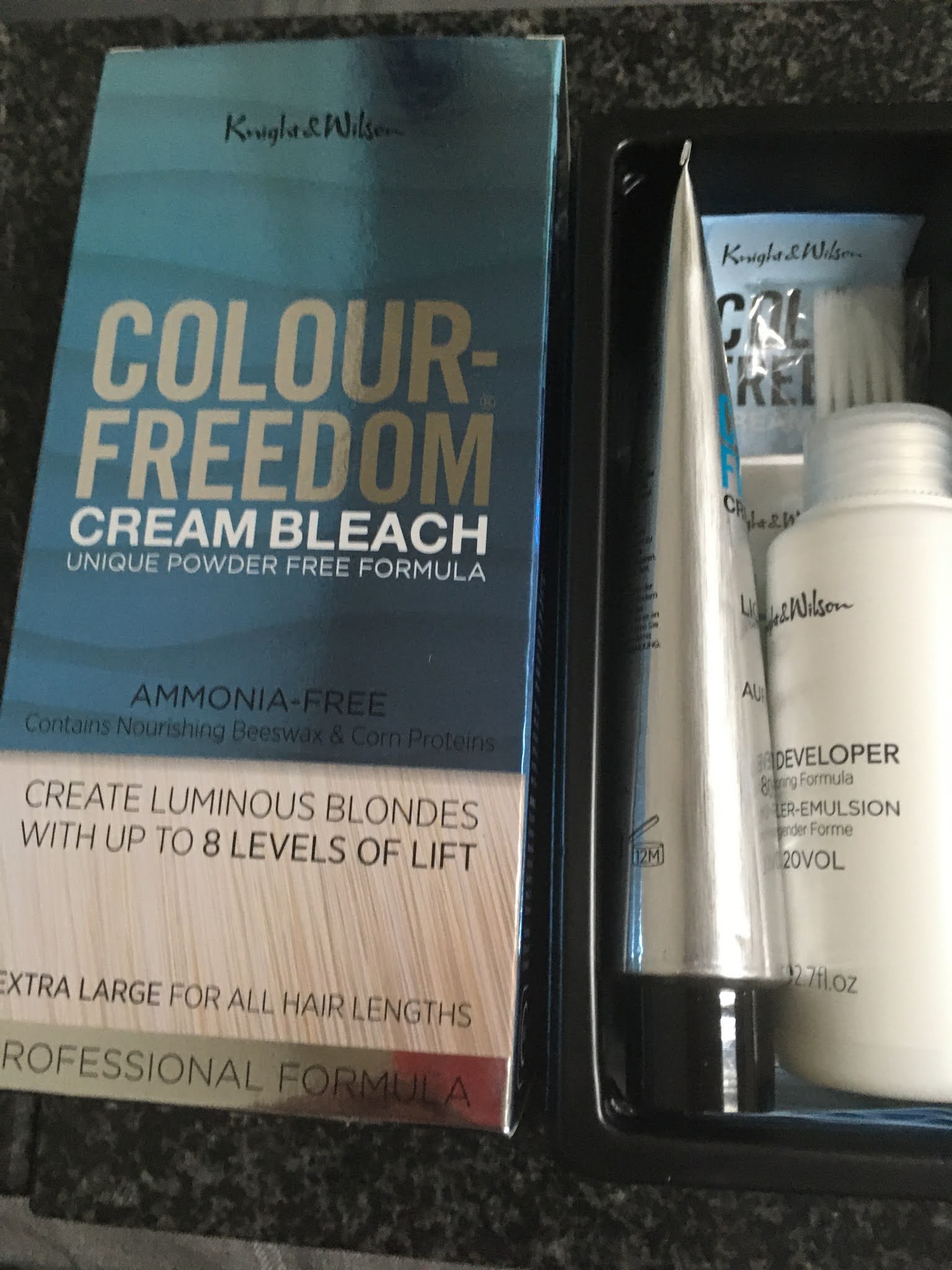 Knight and Wilson Colour Freedom Cream Bleach
