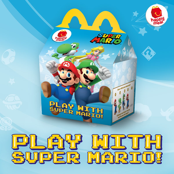 Super Mario @ McDonald's Happy Meal