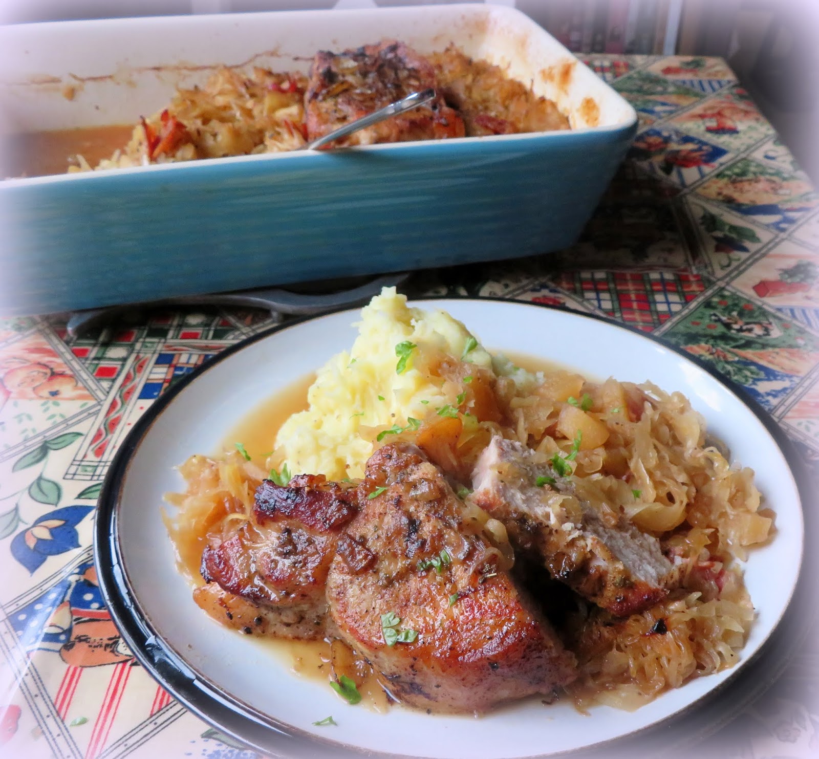 Pork Chops & Sauerkraut | The English Kitchen