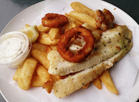 Fish Tank, Brighton, fish and chips, scallops, calamari