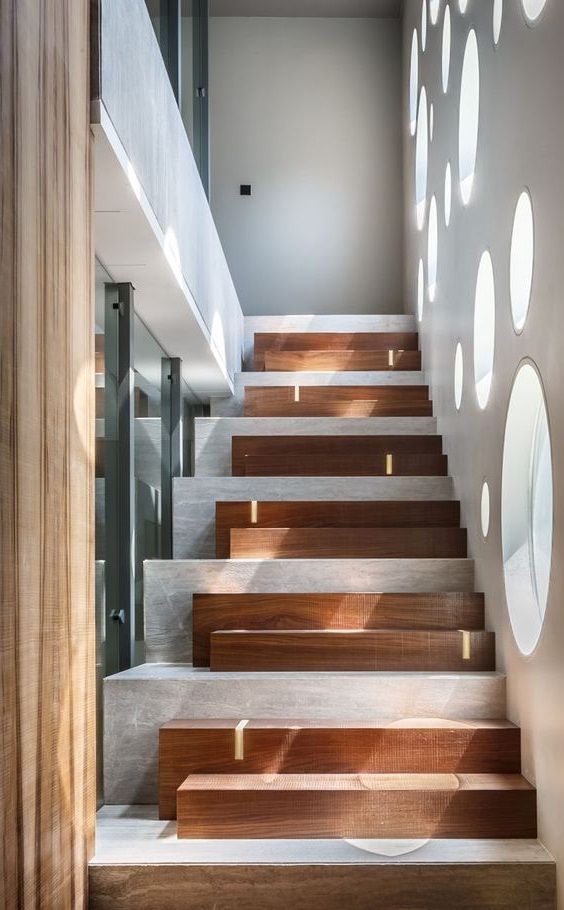 252 Ideas de escaleras modernas para el interior de la casa