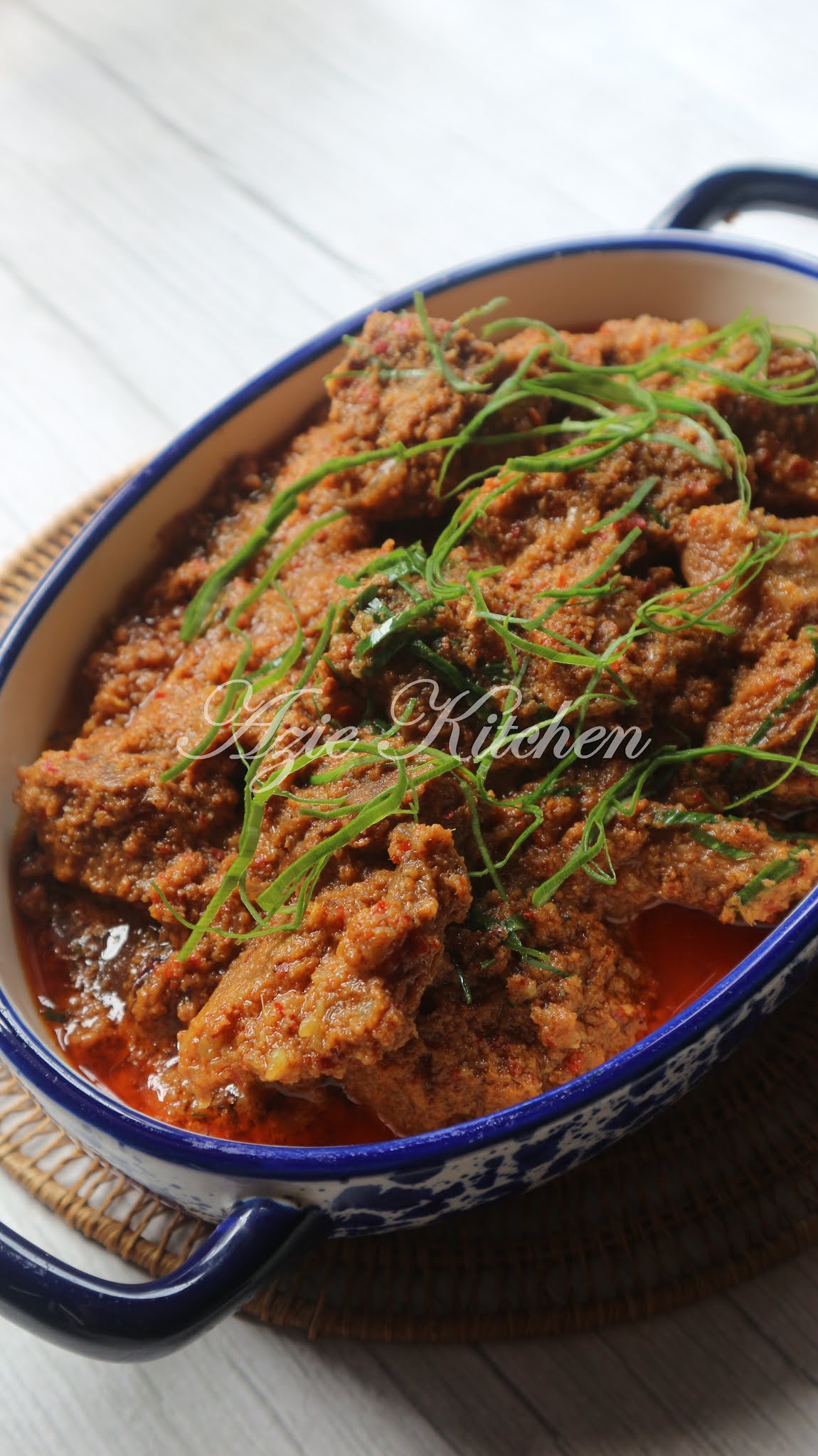 Kitchen resepi rendang daging azie Rendang Daging