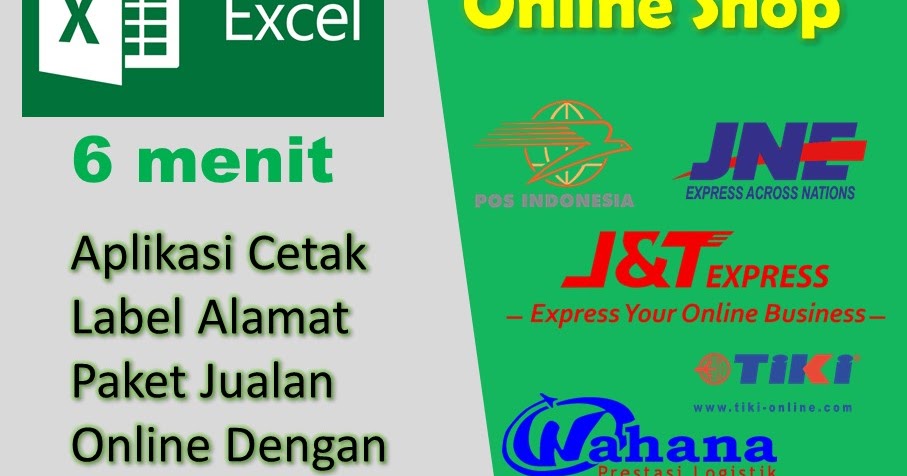 [Tutorial Lengkap] Cara Membuat Label Pengiriman Online
