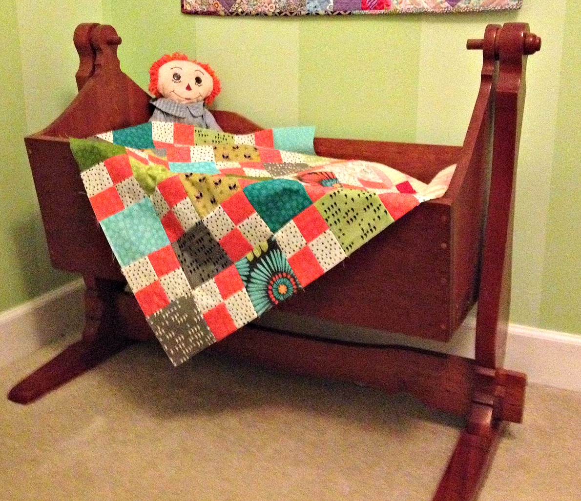 Studio Dragonfly Cradle Quilt A Work in Progress