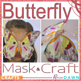Butterfly Mask and Flying Butterfly