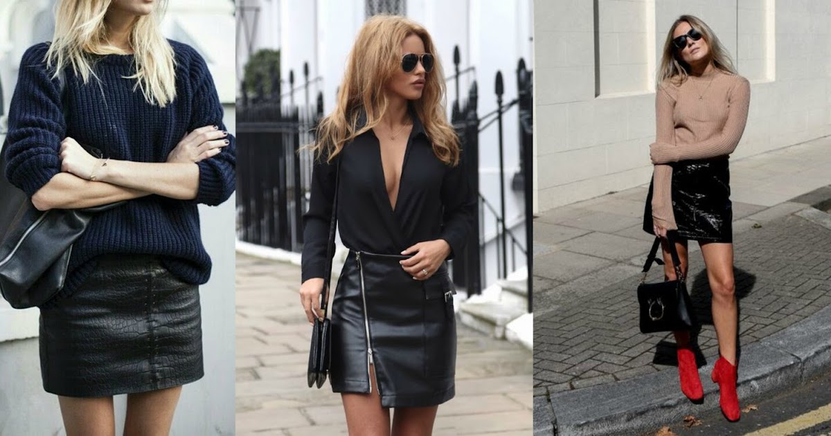 How To Style // Leather Skirts The European Closet