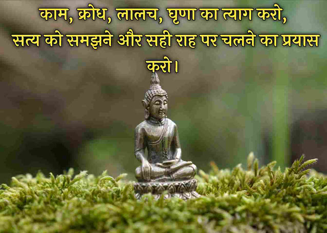 Buddha shayari status quotes wishes in hindi