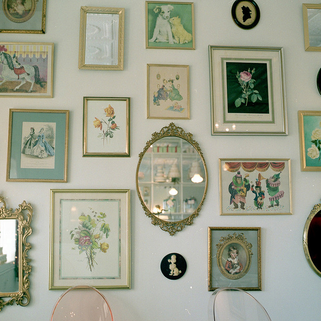 *Lovely Clusters The Pretty Blog Mellow Monday Pretty Wall Art