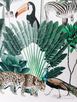 Photowall Jungle poster Stoere jungle poster voor in de kinderkamer Photowall