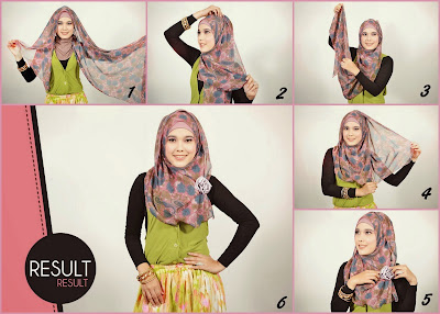 Tutorial Hijab Modern Photo Collections 4