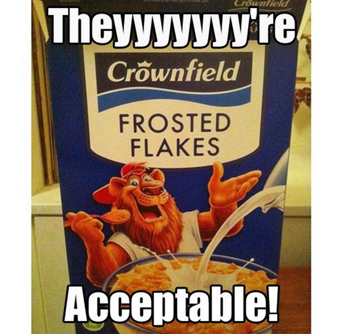 Frosted flakes meme