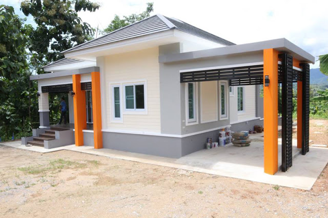 Sencillo y hermoso plano de casa para una área de lote de 143 metros