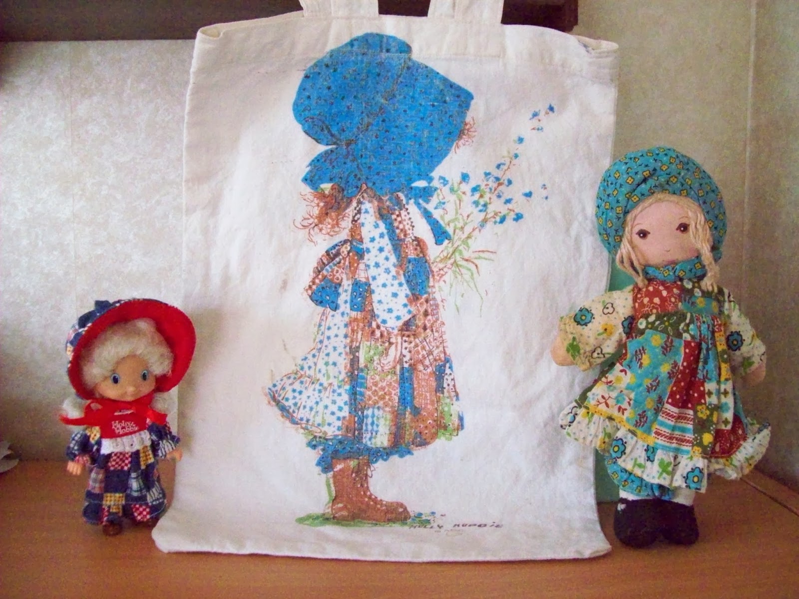 holly hobbie bag with doll