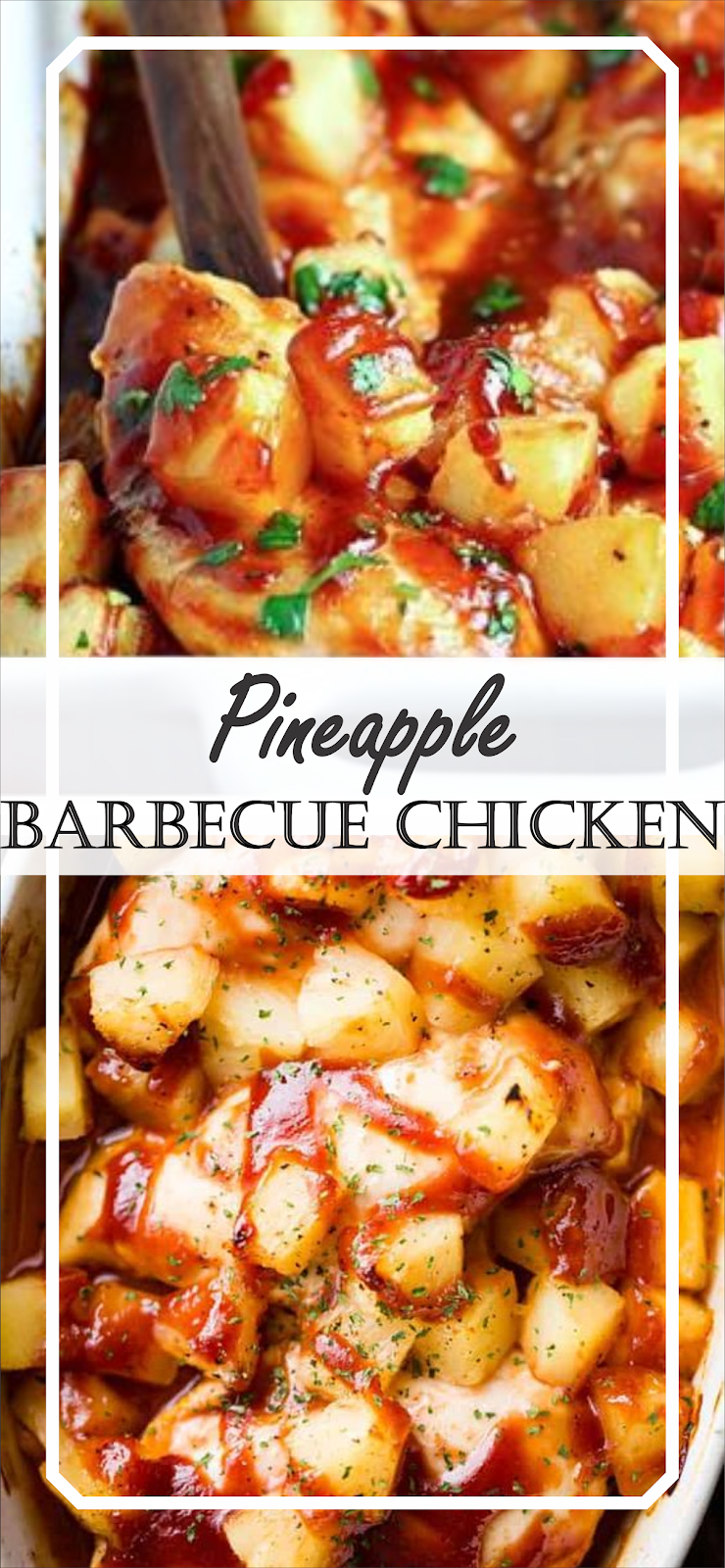 Pineapple Barbecue Chicken Floats CO