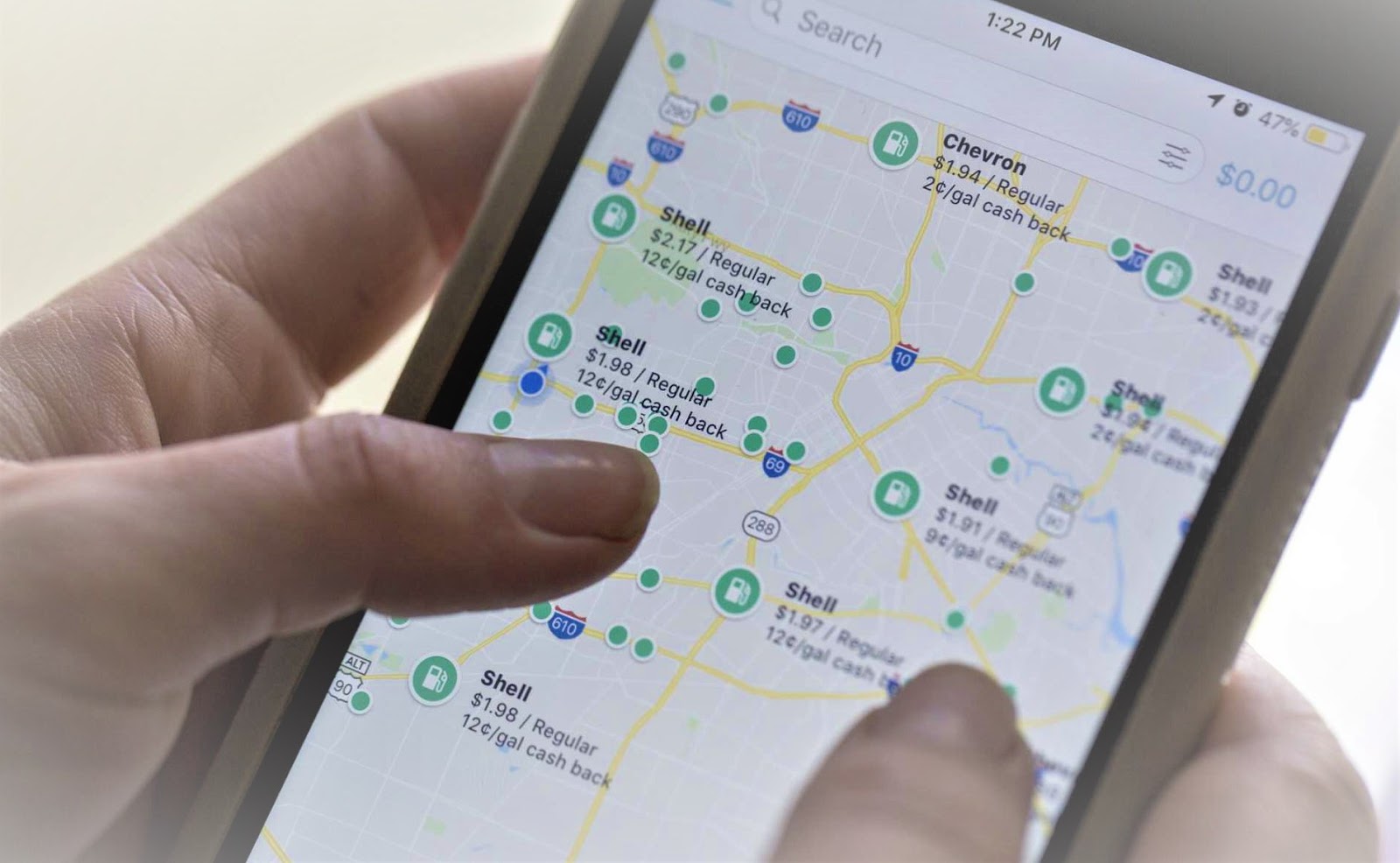 40c Per Gallon Cash Back, At Hundreds Of Gas Stations