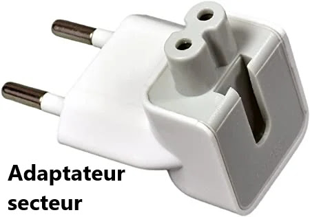 adaptateur secteur dans le mur Comment réparer son ordinateur Mac : guide de réparation Mac PC
