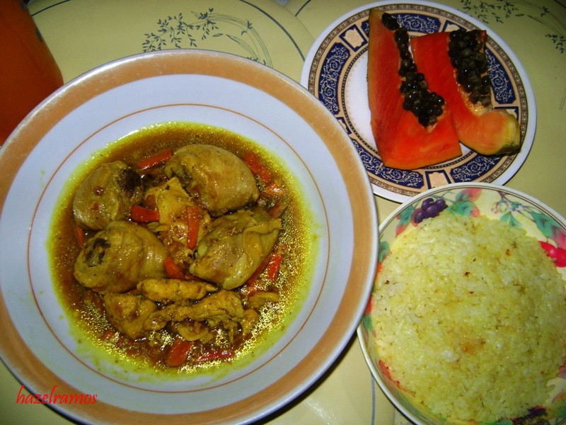 i am the cook! Adobong Dilaw (Chicken Adobo in Turmeric Sauce)