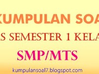 Soal dan Kunci UAS Bahasa Inggris Semester 1 Kelas 8 (VIII) SMP/MTs (Soal 1)