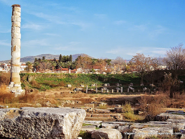 O que restou do Templo de Artemis