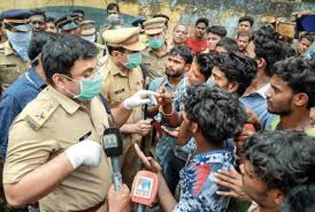 Police probe against migrant workers protests, Kannur, News, Trending, Lockdown, Railway, Office, Food, Police, Probe, Kerala